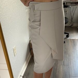 Worthington Cream Pencil Skirt